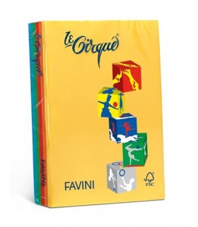 Risma 80gr Favini mix 5 colori assortiti da 500 fogli