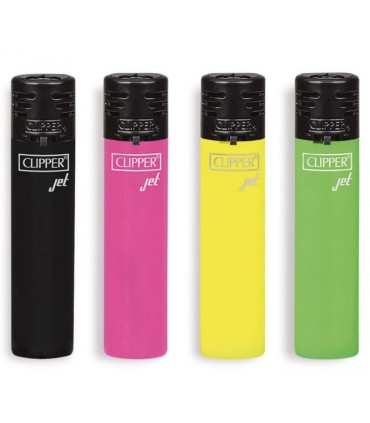Accendino Clipper  Turbo Jet Glame Shiny conf. 48 pz. assortito con 4 grafiche