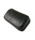 Portatabacco da Pipa in Similpelle con Zip colore nero