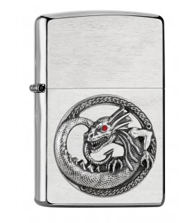ZIPPO 3D + PLACCA DRAGON