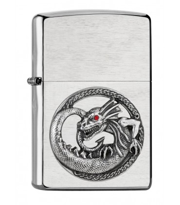 ZIPPO 3D + PLACCA DRAGON