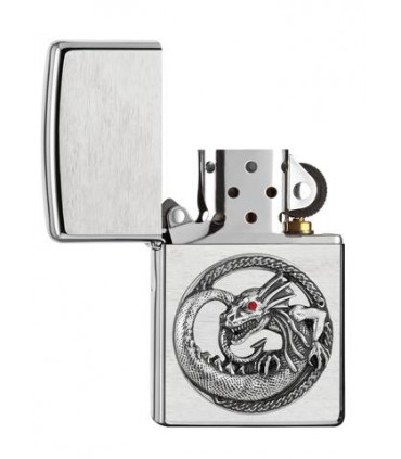 ZIPPO 3D + PLACCA DRAGON