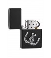 ZIPPO CON PLACCA HORSESHOE