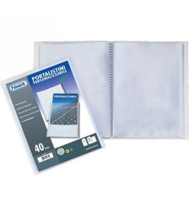 Portalistino Personalizzabile Favorit 40 Buste