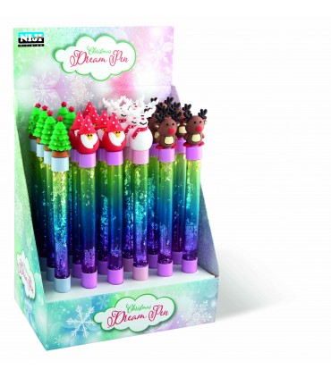 PENNA NIJI NATALE CON GLITTER EXPO DA 24 PZ. ASSORTITE