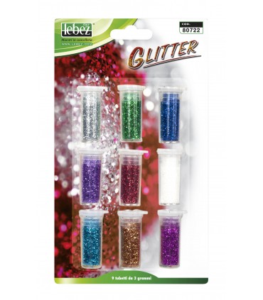 tubetto porporina lebez da 3 grammi blister 9 pz. colori assortiti come da foto