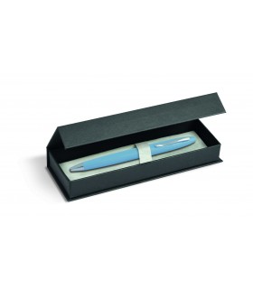 penne a sfera niji in metallo satinato mod. ischia confezionata in elegante astuccio regalo disponibile in 3 colori
