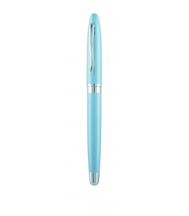 penne a sfera niji in metallo satinato mod. ischia confezionata in elegante astuccio regalo disponibile in 3 colori