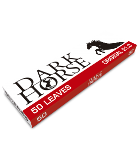 Cartina dark Horse corta original conf. 50 libretti da 50 cartine