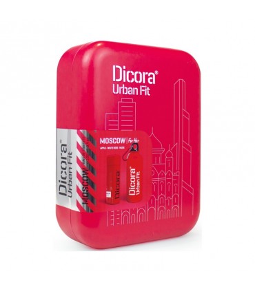 dicora cofanetto donna urban fit moscow for him con edt da 100ml + borraccia sport in alluminio da 500ml