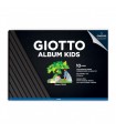 album Disegno Giotto kids nero a4 10 Fogli 220g conf 5 pz.
