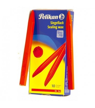 Ceralacca Rossa Pelikan per Lettere 40/10 conf. 10 pz.