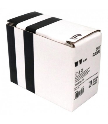 Set Bicchierini Shot in Vetro F.c. Juventus