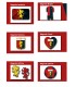 magnete f.c. genoa disponibili in diversi modelli come da foto