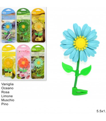 deodorante auto a forma di fiore fragranze assortite