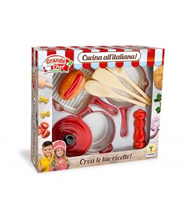 cartella grande chef pentoline con accessori TEOREMA GIOCHI
