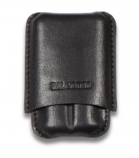 Porta 2 Toscanelli Dal Negro in Vera Pelle colore Nero