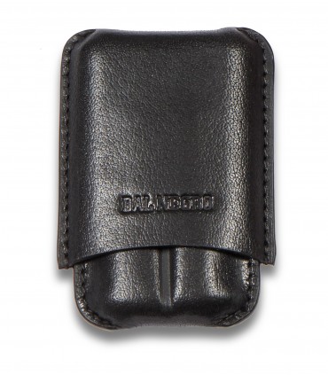 Porta 2 Toscanelli Dal Negro in Vera Pelle colore Nero