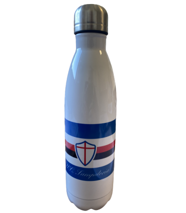 Borraccia in Alluminio u.C. sampdoria da 750ml confezionata in scatola