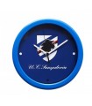 Orologio da parete Diam. 20 cm U.C. Sampdoria confezionata in scatola da regalo