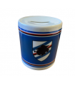 SALVADANAIO IN CERAMICA U.C. SAMPDORIA confezionato in  scatola da regalo