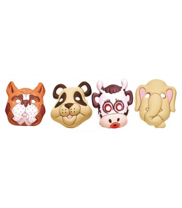 Maschera Animali Disponibile in 4 Modelli