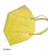 Mascherina Autofiltrante FFP2 CE 2841 GDA GROUP colore GIALLO conf. 10 pz (blisterate singolarmente)
