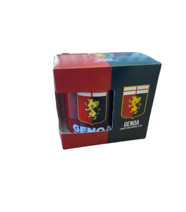 SALVADANAIO IN CERAMICA f.c. genoa confezionato in scatola da regalo