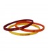 SET BRACCIALETTI IN SILICONE A.S. ROMA