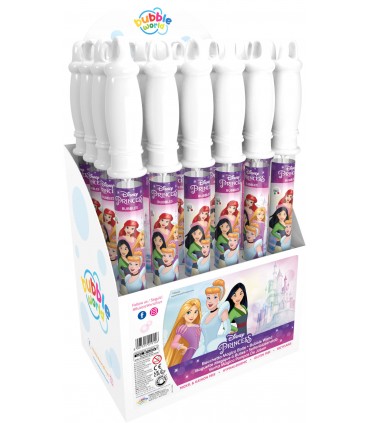Bacchetta Magica Bolle di Sapone 65ml Principesse Disney cm.36