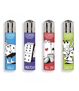 Clipper Set 4 Accendini – Micro Soft Touch #3, Accendini Ricaricabili Con Pietra Focaia Sostituibile - 5
