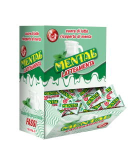 MENTAL LATTE&MENTA SFUSE MANGIATOIA DA 650 G (CIRCA 234 PZ. )