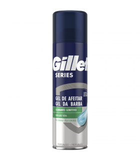 Gel da Barba Gillette Pelli Senisibili con Aloe VERA  200 ml
