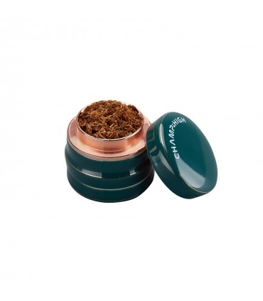 GRINDER CHAMP HIGH BIG IN PORCELLANA 4 Parti Diam. 63mm colore verde