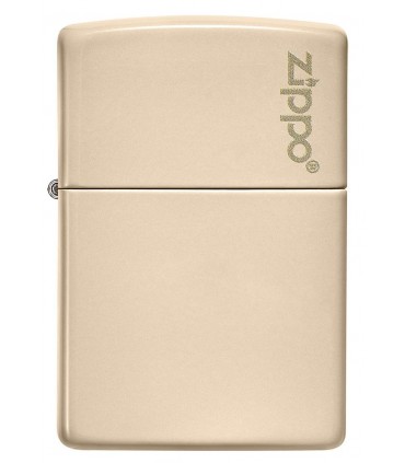 Zippo Flat SAND CON LOGO