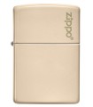 Zippo Flat SAND CON LOGO