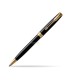 Penna PARKER a Sfera MOD.SONNET MATTE BLACK IN ACCIAIO con finiture dorate CONFEZIONATA IN ELEGANTE ASTUCCIO
