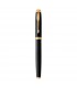 Penna PARKER STILOGRAFICA MOD.IM BLACK GT IN ACCIAIO con finiture dorate CONFEZIONATA IN ELEGANTE ASTUCCIO