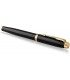 Penna PARKER ROLLER MOD.IM BLACK GT IN ACCIAIO con finiture dorate CONFEZIONATA IN ELEGANTE ASTUCCIO
