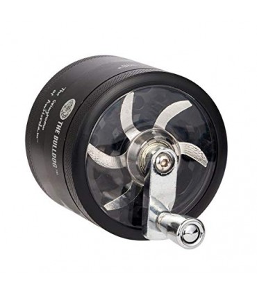 Grinder "SWING" 4 Parti in Metallo con Retina The Bulldog DIAM.60 MM CONFEZIONATO IN SCATOLA