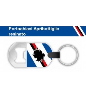 PORTACHIAVI APRIBOTTIGLIA IN RESINA U.C. SAMPDORIA