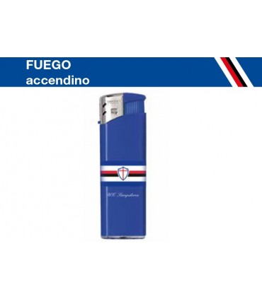 ACCENDINO ELETRONICO  MOD. FUEGO U.C. SAMPDORIA CONF. 50 PZ.