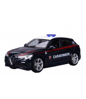 Auto Burago Carabinieri Alfa Romeo Stelvio Scala 1/24