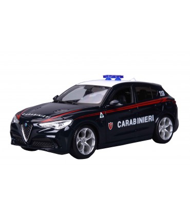 Auto Burago Carabinieri Alfa Romeo Stelvio Scala 1/24