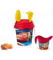 Secchiello Diam.17 + Accessori da Spiaggia cars 3