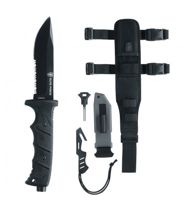 Coltello di Emergenza Umarex Defence System con Lama in Acciaio inossidabile 124mm  e blocco di sicura