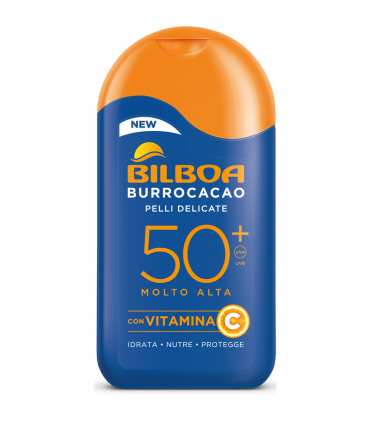 CREMA BILBOA BURROCACAO LATTE SOLARE PELLI DELICATE DA 200ML FP + 50