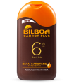 LATTE SOLARE BILBOA CARROT PLUS 200ml FP 6 +