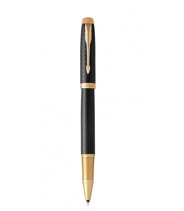 Penna PARKER ROLLER  MOD.IM PREMIUM BLACK GOLD IN ACCIAIO CONFEZIONATA IN ELEGANTE ASTUCCIO