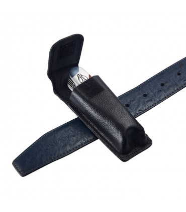 Coltello E CAVATAPPI Laguiole CHIUDIBILE con Manico MARRONE E FONDINA